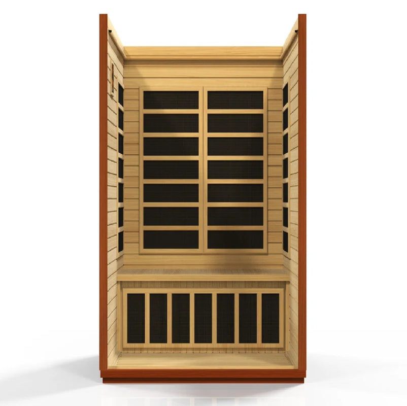 Dynamic Hemlock 2-Person Bluetooth FAR Infrared Sauna